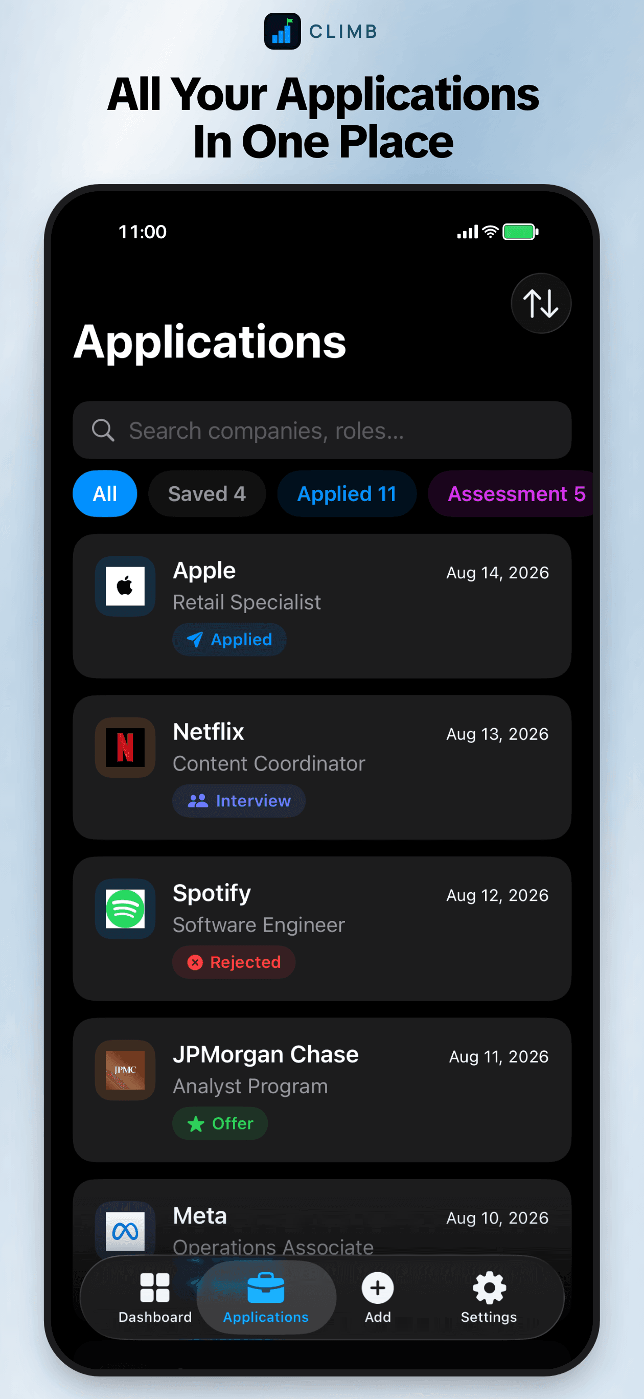 Climb: All Your Applications In One Place